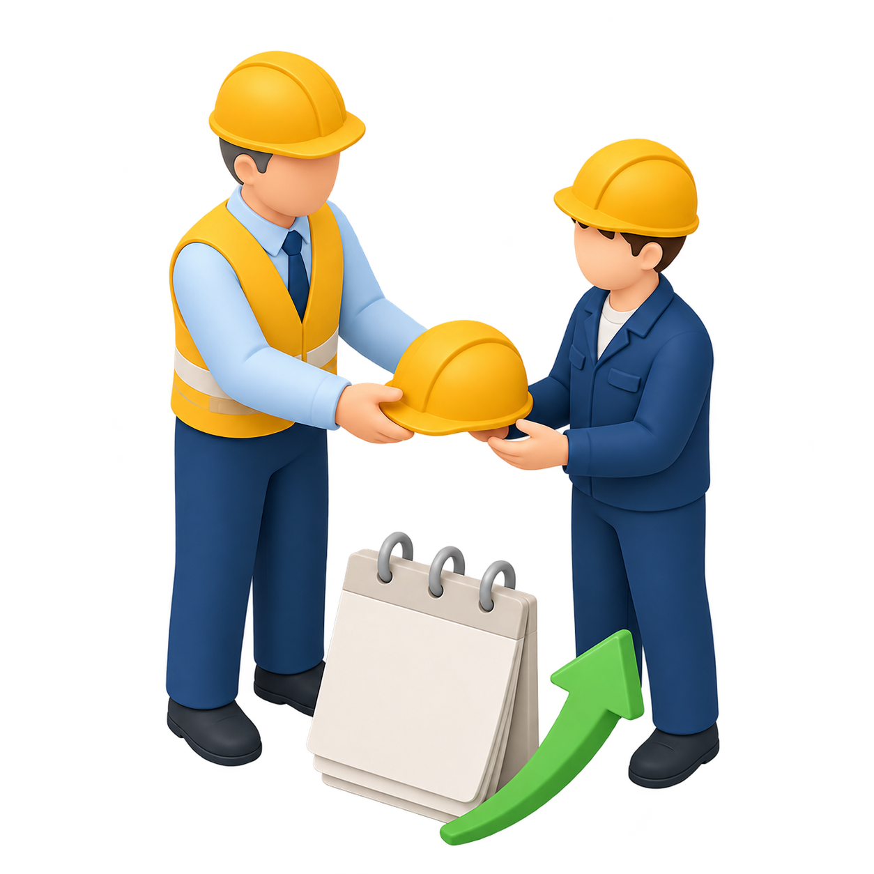 採用と人材育成を表すイラスト